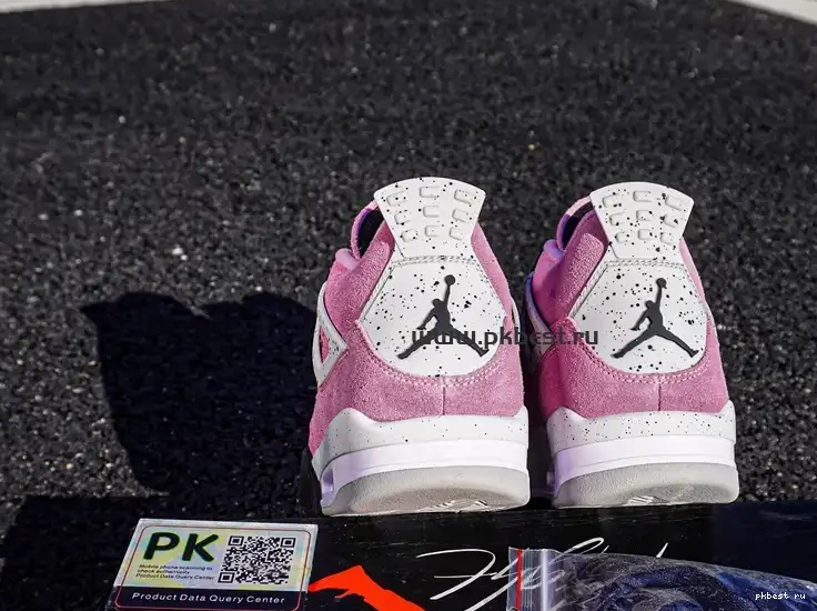 Jordan TO 4 READY PK RETAIL SHIP “Orchid” Air MATERIALS Jordan GOD 0504